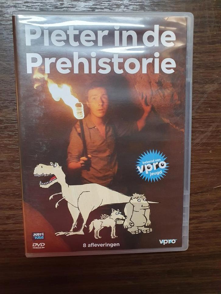 Pieter in de Prehistorie - 8 afl. - 2 DVD, Cd's en Dvd's, Dvd's | Tv en Series, Zo goed als nieuw, Actie en Avontuur, Boxset, Vanaf 6 jaar