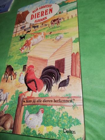 MIJN GROOTSTE DIEREN KIJKBOEK Kun jij alle dieren herkennen? beschikbaar voor biedingen