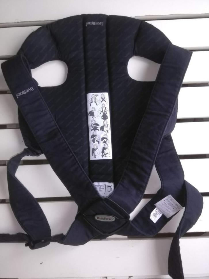 Draagzak "Babybjörn" donkerblauw, Kinderen en Baby's, Babydragers en Draagdoeken, Gebruikt, Draagzak, Baby Björn, Ophalen of Verzenden