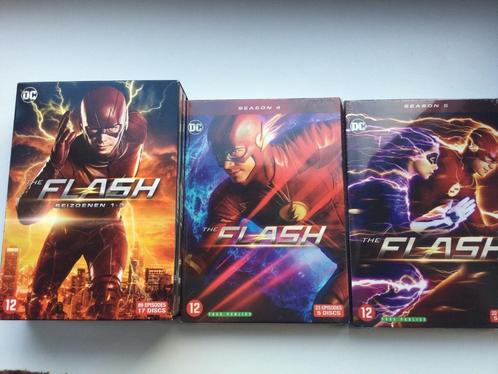 The Flash seizoen 1 tot 5 - NIEUWSTAAT, Cd's en Dvd's, Dvd's | Tv en Series, Nieuw in verpakking, Overige genres, Boxset, Alle leeftijden