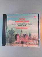 Cd. Haydn.  Symphonies 101 & 102. (Teldec  Harnoncourt)., Cd's en Dvd's, Cd's | Klassiek, Ophalen of Verzenden, Zo goed als nieuw