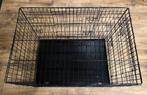 Hondenbench zwart 90x60x66, Dieren en Toebehoren, Hondenbenches, Ophalen, Zo goed als nieuw