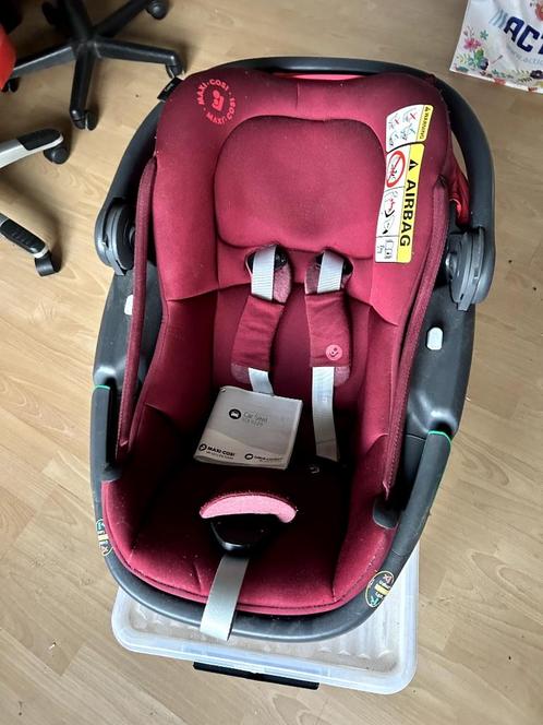 Maxi-Cosi Coral i-Size + Isofix + kinderwagenadapters, Kinderen en Baby's, Autostoeltjes, Zo goed als nieuw, Maxi-Cosi, 0 t/m 13 kg