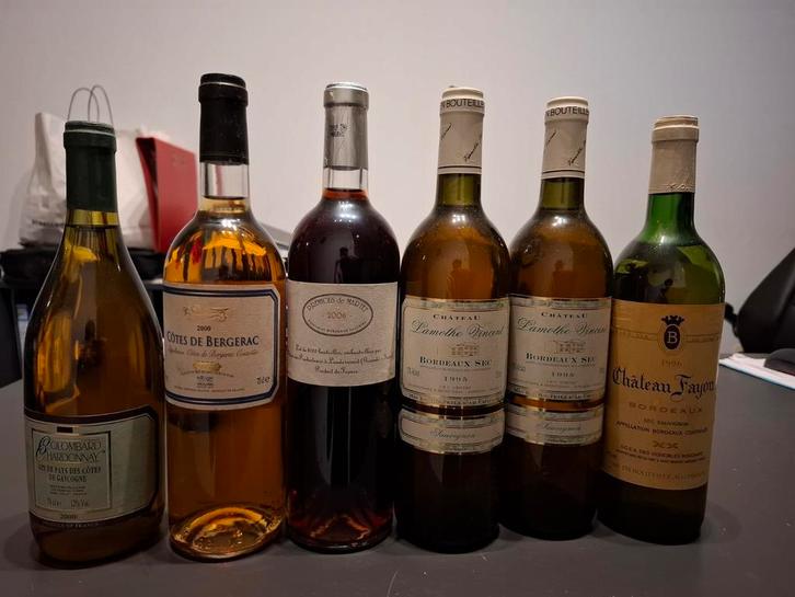 Lot de 23 bouteilles de vin blanc, rosé et rouge!, Collections, Vins, Neuf, Vin blanc, France, Pleine, Enlèvement