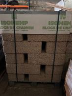 2 paletten ISOHEMP Kalkhennepblokken 600 x 300 x200 mm, Bricolage & Construction, Isolation & Étanchéité, Neuf, Isolation de toiture