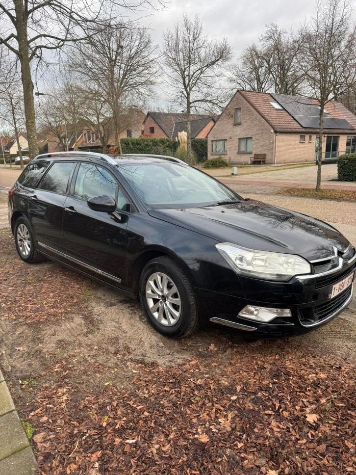 Citroën C5 Tourer, Auto's, Citroën, Particulier, C5, Diesel, Euro 5, Break, 5 deurs, Automaat, Zwart, Zwart, Leder, Voorwielaandrijving