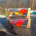 2 x Warm-Up Ferrari F50 on Bburago-base, Ophalen of Verzenden, Nieuw, Auto, Burago