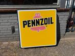 PENNZOIL oude reclame lichtbak, Verzamelen, Ophalen, Gebruikt, Lichtbak of (neon) lamp