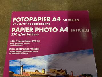 50 Vellen fotopapier, Enlèvement, Neuf