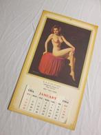 Authentique Calendrier Pin Up 1964, Enlèvement ou Envoi, Autres types