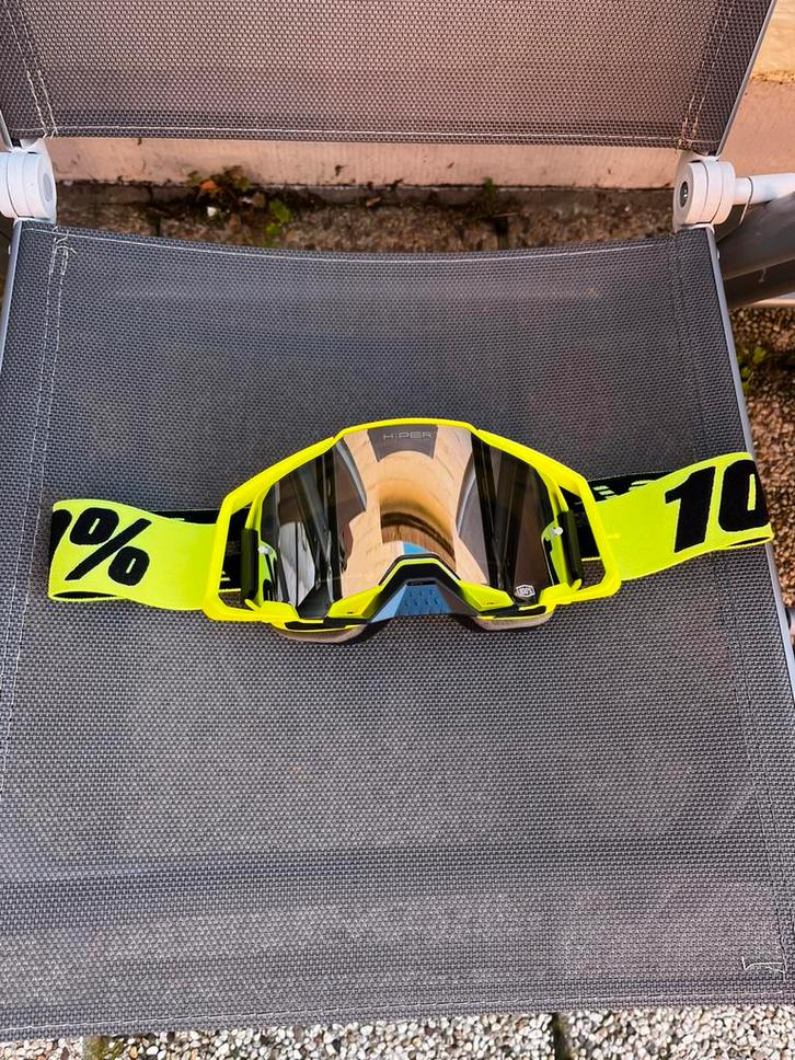 Motocross bril 100% armega, Motoren, Kleding | Motorkleding, Motorcrosskleding, Dames, Heren, Nieuw zonder kaartje, Ophalen of Verzenden