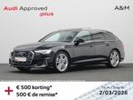 Audi A6 Avant A6 Avant 40 TDi Quattro Business Edition S lin, Auto's, Audi, Automaat, Zwart, Alarm, 154 g/km