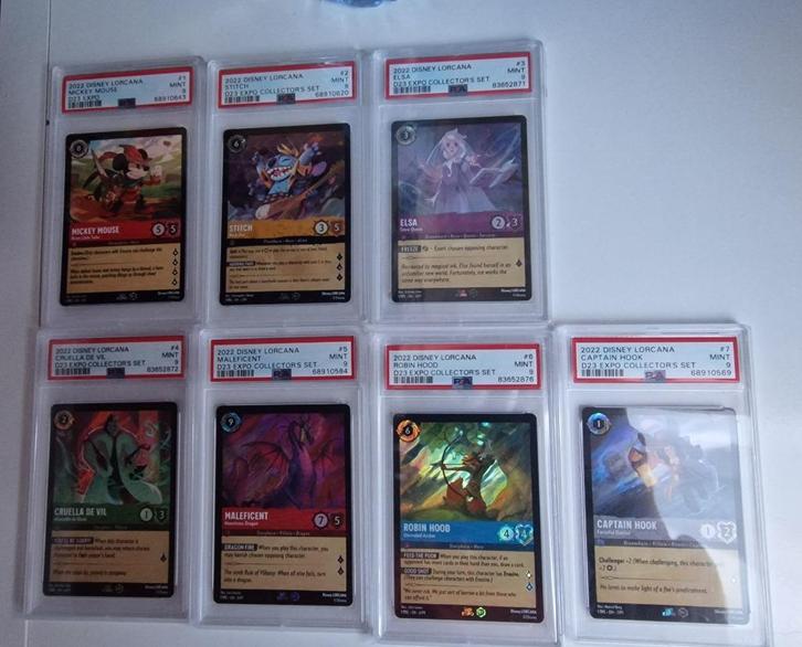 Lorcana Coffret COMPLET de collection D23 Expo Gradé, Collections, Disney, Neuf, Papier, Carte ou Papeterie, Mickey Mouse, Enlèvement