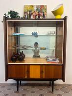 Vintage vitrine barkast, Ophalen, Zo goed als nieuw