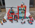 Lego City - Caserne de pompiers, voir description, Comme neuf, Ensemble complet, Lego, Enlèvement ou Envoi