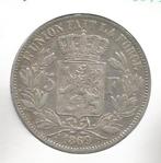 12549 * LEOPOLD II * 5 frank 1869 * Z.Fr, Postzegels en Munten, Munten | België, Zilver, Verzenden