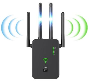 WiFi Versterker, Krachtige DualBand 5GHz & 2.4GHz WiFi Range beschikbaar voor biedingen