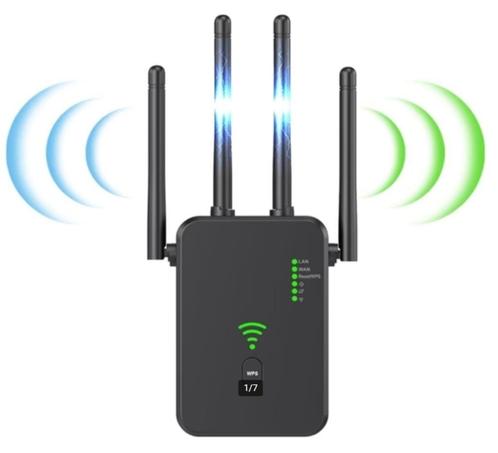 WiFi Versterker, Krachtige DualBand 5GHz & 2.4GHz WiFi Range, Computers en Software, WiFi-versterkers, Nieuw, Ophalen of Verzenden
