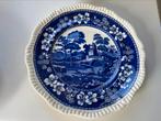 Bord Copeland Spode’s Tower blauw, Antiek en Kunst, Ophalen