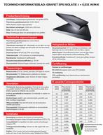 EPS gevelisolatie 0.031 voor crepi, Doe-het-zelf en Bouw, Ophalen of Verzenden, Nieuw, Overige materialen, Muurisolatie