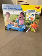 Zand- en modderwerkplaats - merk Haba, Kinderen en Baby's, Speelgoed | Buiten | Zandbakken, Ophalen of Verzenden