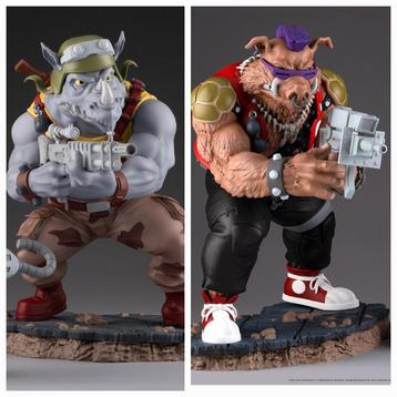 Pcs tmnt,pcs bebop,pcs rocksteady,pop culture shock.sideshow beschikbaar voor biedingen