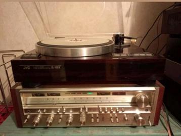 Hifi vintage ampli Pioneer sx 980 platine vinyle jvc ql y66f beschikbaar voor biedingen
