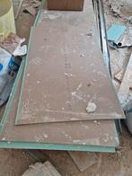 Gyproc wit en groen. totaal 10 hele stukken., Doe-het-zelf en Bouw, Ophalen, Zo goed als nieuw