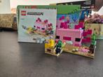 Lego minecraft  Het axolotlhuis (21247), Ophalen, Zo goed als nieuw, Complete set, Lego