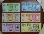 Fiji banknote set, Postzegels en Munten, Bankbiljetten | Oceanië, Ophalen of Verzenden