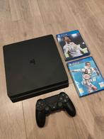 Ps4 met controller + 2x fifa, Games en Spelcomputers, Spelcomputers | Sony PlayStation 4, Ophalen, Zo goed als nieuw