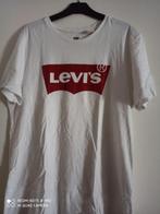 Tee shirt, Levis, Maat 56/58 (XL), Wit, Zo goed als nieuw