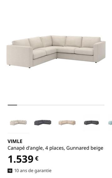 Canapé VIMLE IKEA