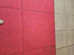 Puzzelmatten rood 2 cm, Sport en Fitness, Ophalen, Gebruikt, Overige, Vechtsportmaterialen