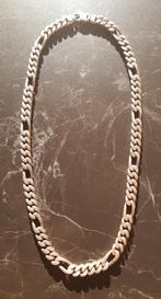 Sterling zilveren herenketting .925 142gram 60cm. 9.5mm., Verzenden, Gebruikt, Zilver, Zilver