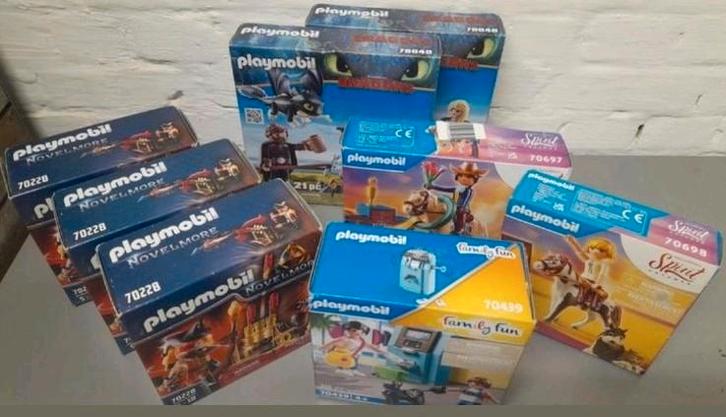 Ongeopende playmobil sets 5€/doos, Kinderen en Baby's, Speelgoed | Playmobil, Nieuw, Complete set, Ophalen of Verzenden