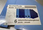 6 opbergboxen voor archief -23x30x7cm-nieuw, Archief en Opbergen, Ophalen of Verzenden, Nieuw in verpakking, Inrichting