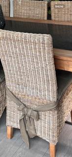 Tafel en 6 stoelen, Huis en Inrichting, Ophalen, 150 tot 200 cm, 150 tot 200 cm, Rechthoekig