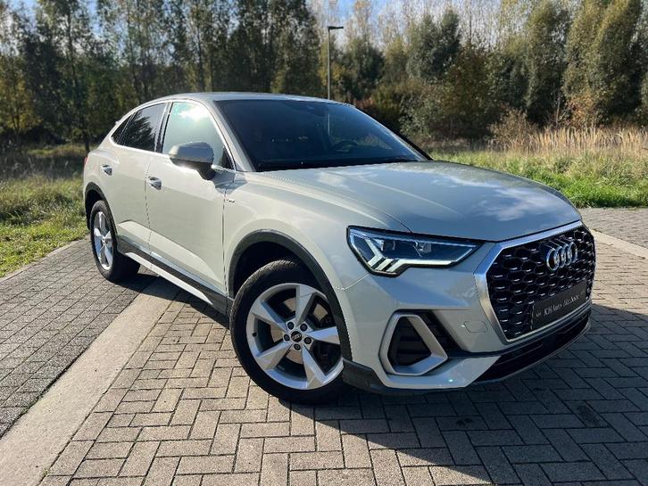 Audi Q3 Sportback S-Line e-tron 45 TFSIe 245pk DSG Garantie, Auto's, Audi, Bedrijf, Te koop, Q3, 360° camera, ABS, Achteruitrijcamera