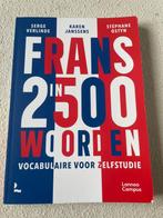 Frans in 2500 woorden, vocabulair zelfstudie, Boeken, Ophalen, Frans, ASO, Zo goed als nieuw