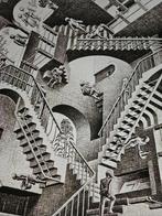 M.C. Escher   Relativiteit 1953  In perfecte staat  Op 200 g, Ophalen of Verzenden