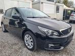 PEUGEOT 308 1.2i Style 2020 90.857km CAR-PASPRIJS 8900 EURO, Euro 6, Zwart, Bedrijf, 5 zetels