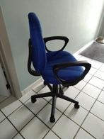 Bureaustoel, Ophalen, Zo goed als nieuw, Blauw, Bureaustoel