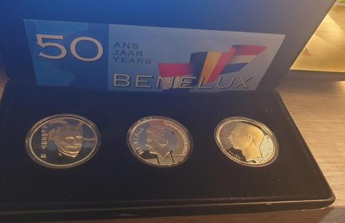 Coffret pièces de monnaie /Benelux 1994 argent, Postzegels en Munten, Munten | België, Setje, Zilver, Zilver, Ophalen of Verzenden