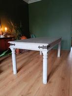 Zware eettafel, Huis en Inrichting, Ophalen, Gebruikt, 50 tot 100 cm, Landelijk