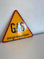GAS emaille bordje, Antiek en Kunst, Ophalen of Verzenden