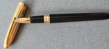 Sheaffer Crest vulpen 18K punt vergulde dop en in topstaat beschikbaar voor biedingen