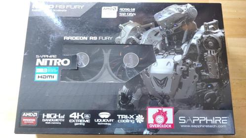 Saffier R9 Fury Nitro, Computers en Software, Videokaarten, Gebruikt, AMD, PCI-Express 3.0, Overige soorten, HDMI, DisplayPort