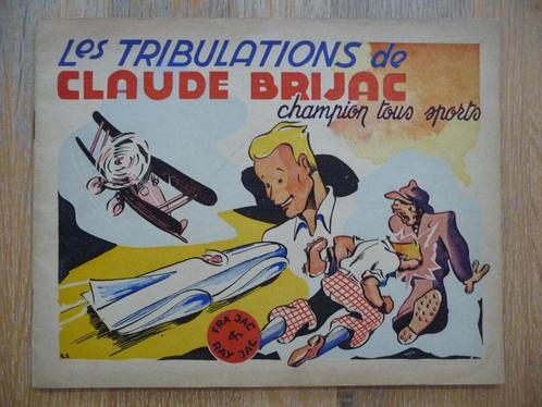 Les Tribulations de Claude Brijac - Champion tous sports EO, Boeken, Stripverhalen, Zo goed als nieuw, Eén stripboek, Verzenden