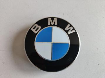 BMW naaf embleem logo zwart blauw wit chrome 65 mm 361367835